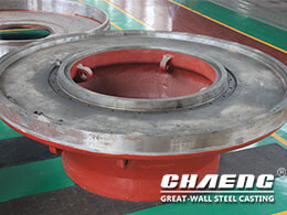 Grinding table for vertical mill