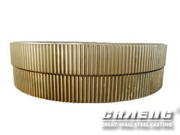 Cast steel girth gear