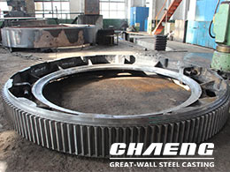 Anti-deformation measures adopted in manufacturing ball mill girth gear by CHAENG