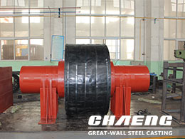 5.2m Rotary Kiln Support Roller Casting Process