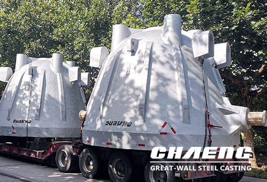 Slag pots sent to France