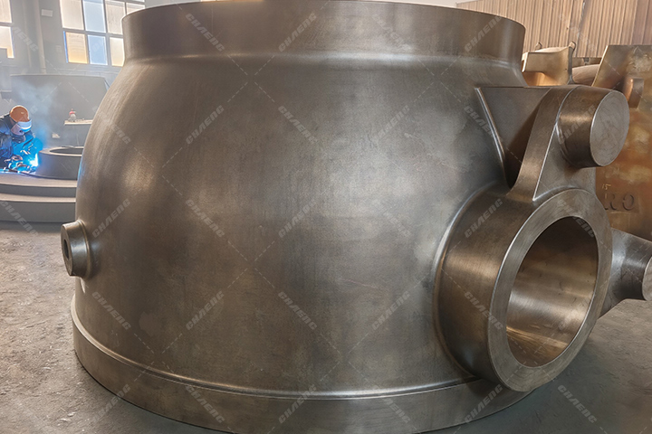 Cuerpo de válvula de gran tamaño