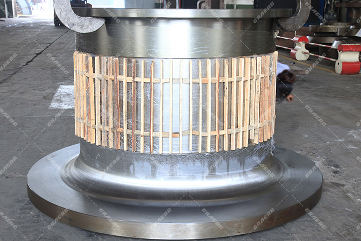 Muñón de molino de bolas